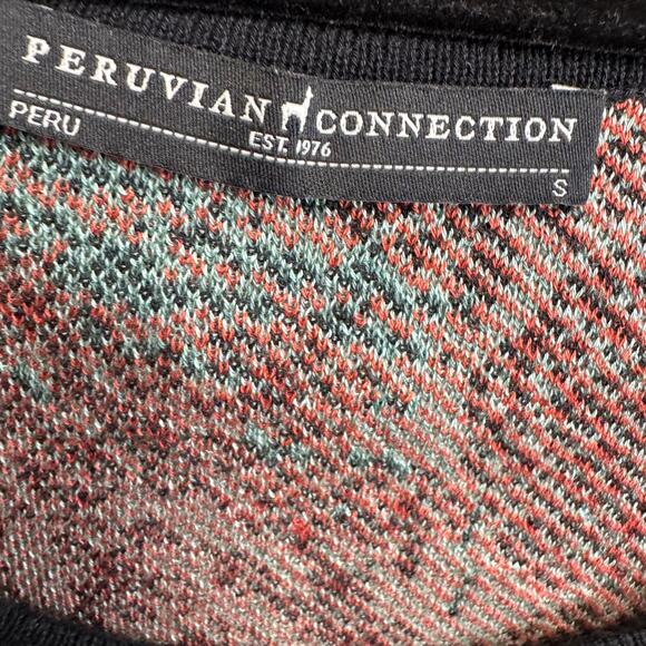 Peruvian Connection Oujda Pima Cotton Knit Sleeveless Midi Dress Floral Multi S - Picture 9 of 11